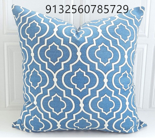 quatrefoil pillow
